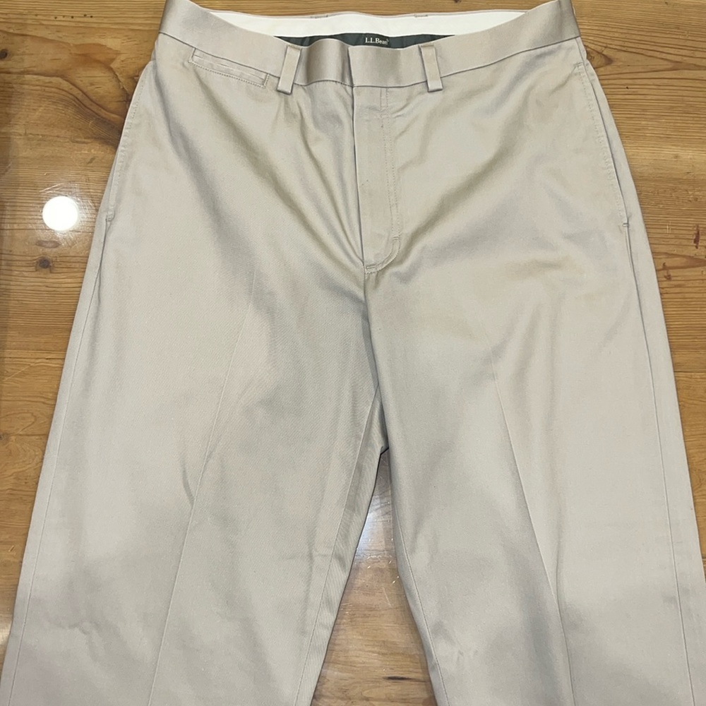 LL Bean Khaki Slacks